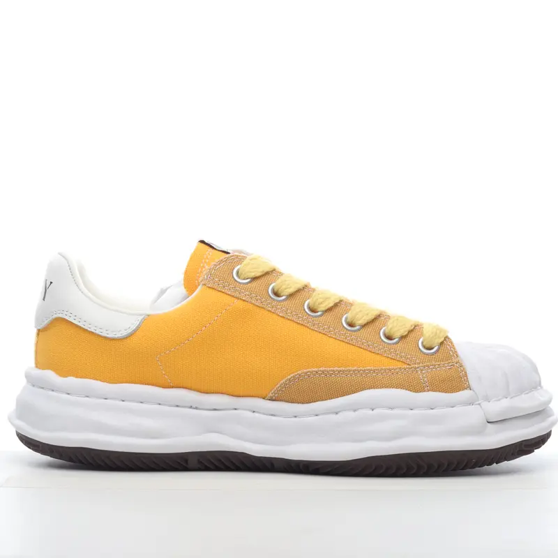 MMY Maison MIHARAYASUHIRO Wayne Original Sole Leather Low Sneaker GRWY F