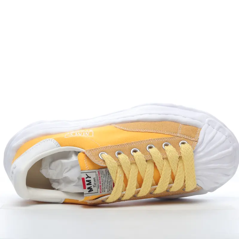 MMY Maison MIHARAYASUHIRO Wayne Original Sole Leather Low Sneaker GRWY F