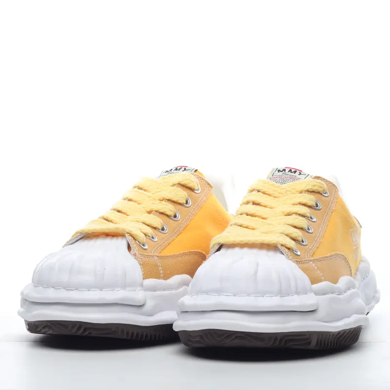 MMY Maison MIHARAYASUHIRO Wayne Original Sole Leather Low Sneaker GRWY F