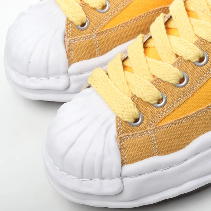 MMY Maison MIHARAYASUHIRO Wayne Original Sole Leather Low Sneaker GRWY F