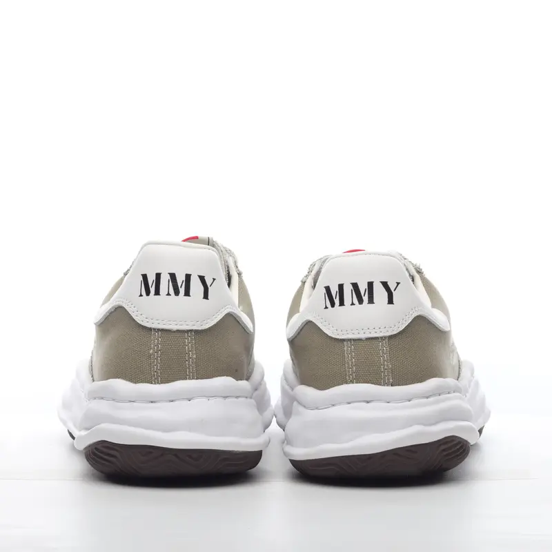 MMY Maison MIHARAYASUHIRO Wayne Original Sole Leather Low Sneaker GRWY G