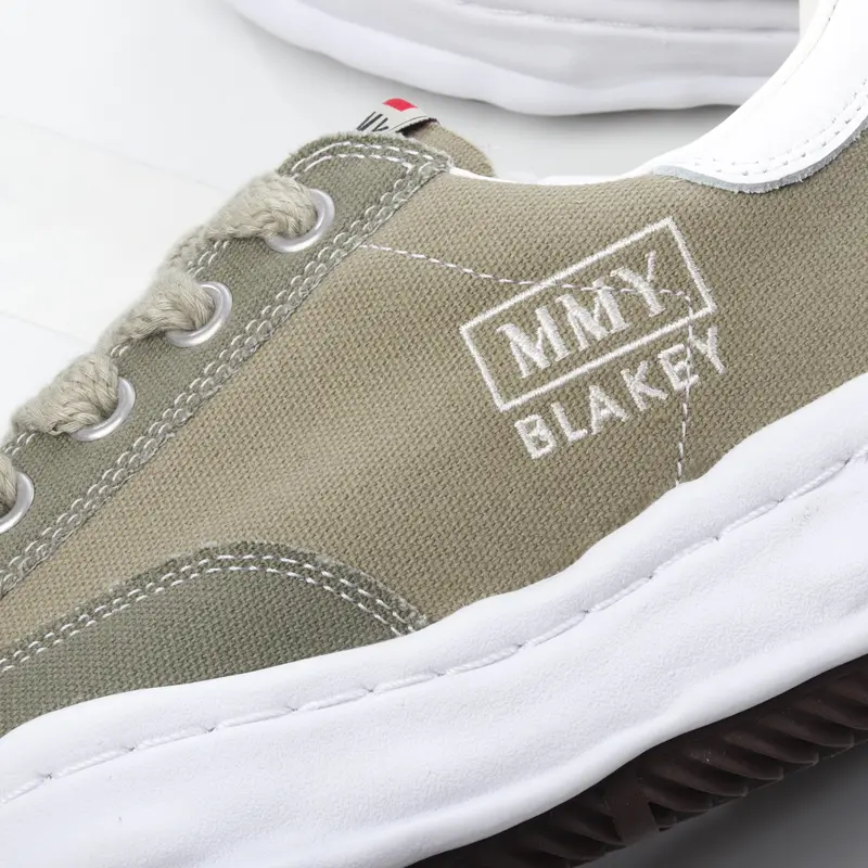 MMY Maison MIHARAYASUHIRO Wayne Original Sole Leather Low Sneaker GRWY G
