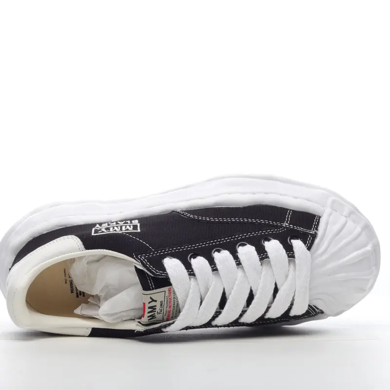 MMY Maison MIHARAYASUHIRO Wayne Original Sole Leather Low Sneaker GRWY H