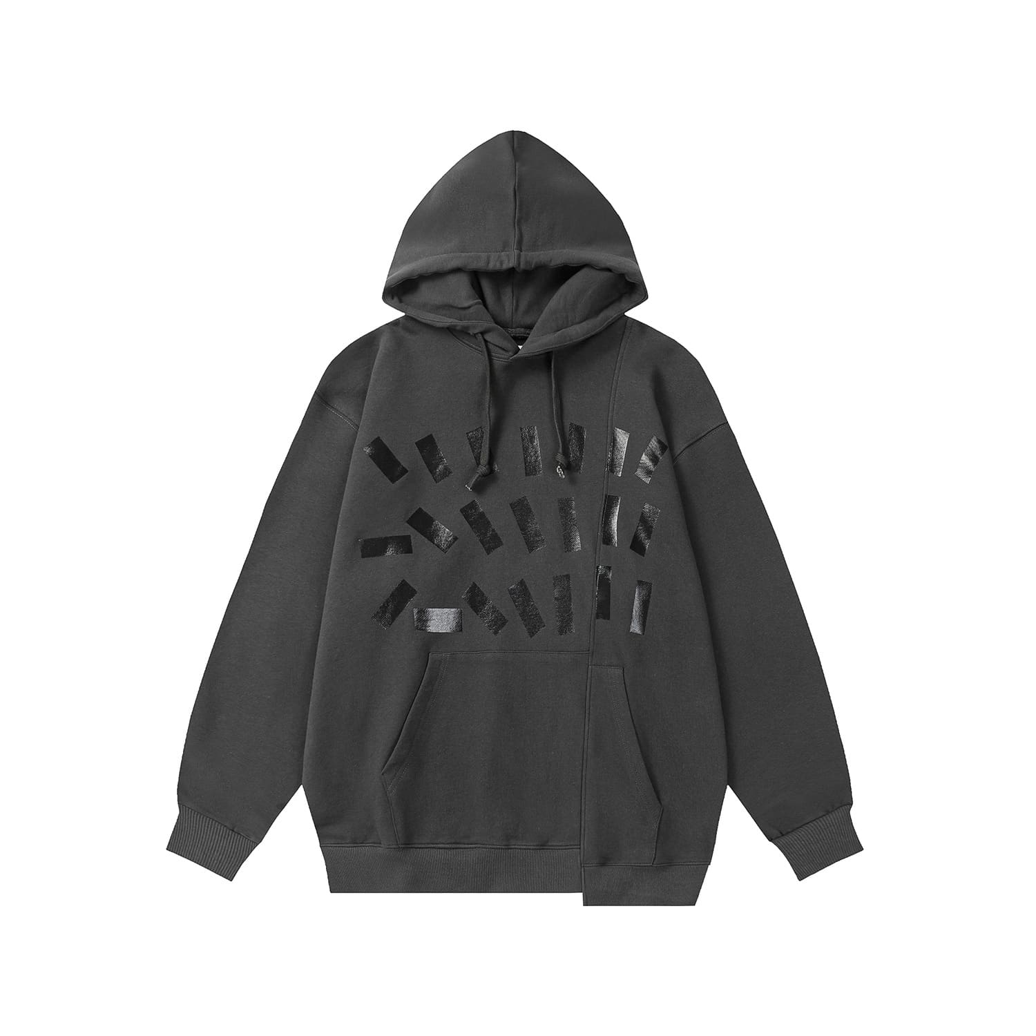 Maison Margiela MM6 Stitching Dislocation Loose Hoodie for Men and Women
