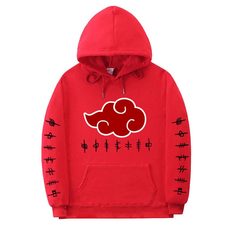 Naruto Sasuke Anime Printed Hooded Sweatshirt for Men and Women