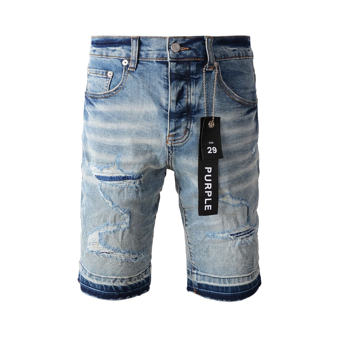 pu*re b*and denim shorts american high street factory direct blue 5013