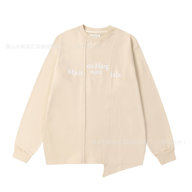 Maison Margiela MM6 Terry Round Neck Sweater for Men and Women