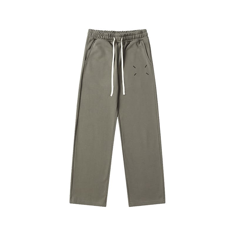 MM6 Magila Embroidery Terry Sports Pants for Men and Women
