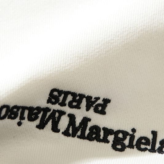 Maison Margiela MM6 Embroidered Logo Oversize Hoodie for Men and Women