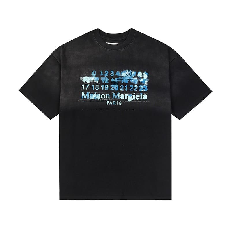 Maison Margiela MM6 Digital Pattern Short Sleeve T-Shirt Series A