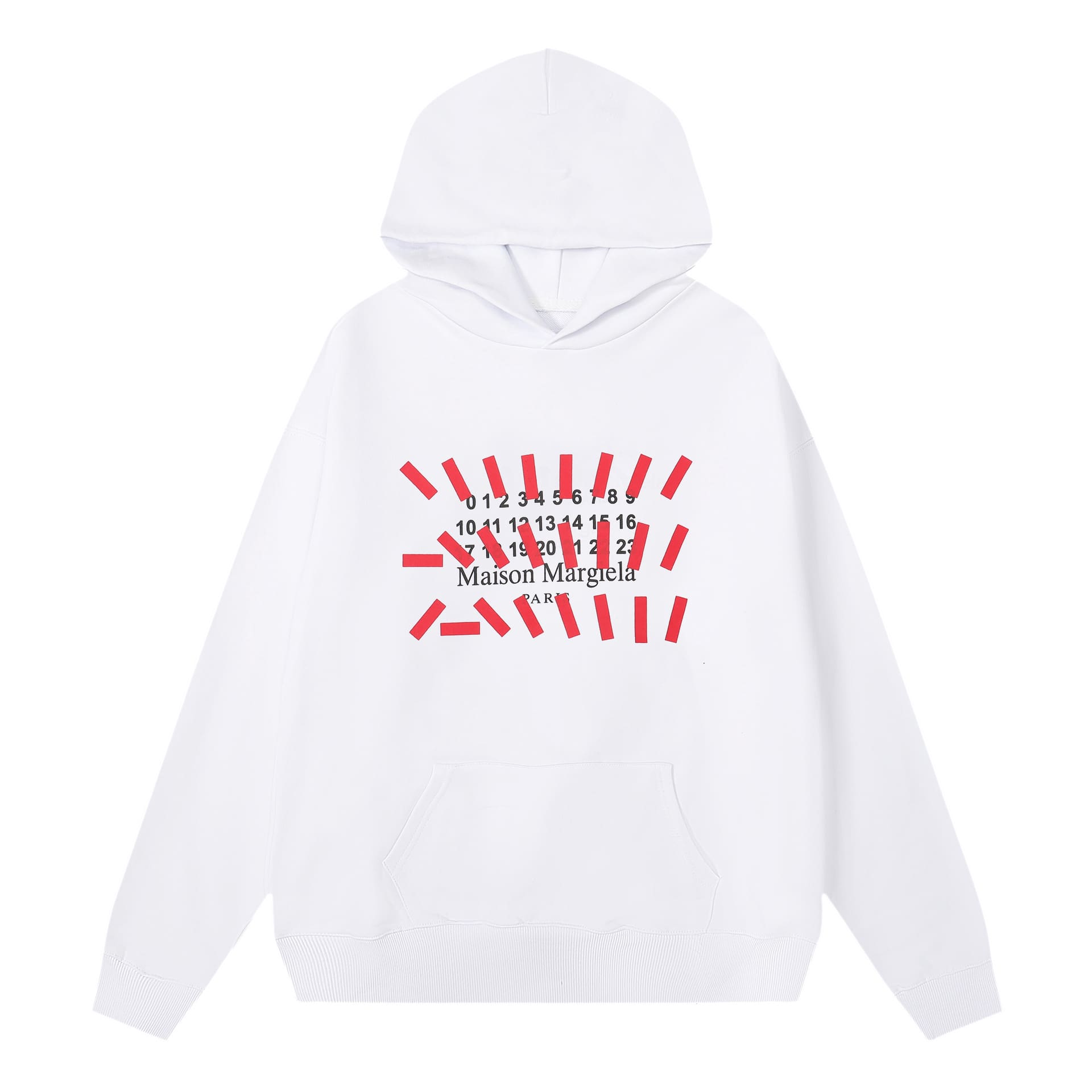 Maison Margiela MM6 Terry Hoodie Sweater for Men and Women A