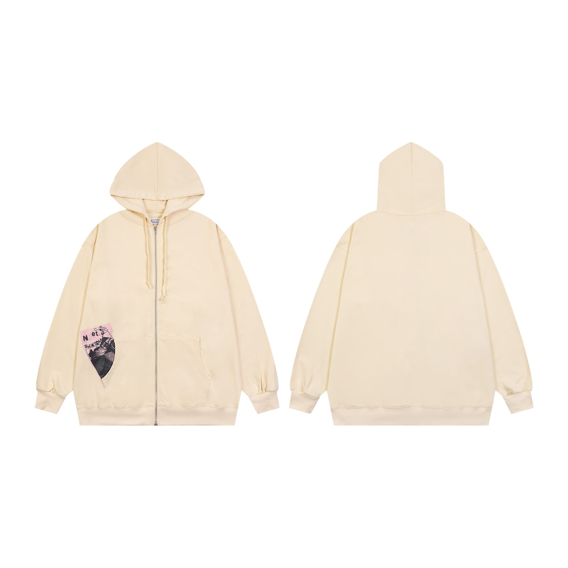 Maison Margiela MM6 Terry Hoodie Sweater for Men and Women