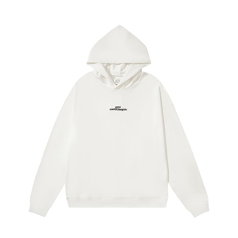 Maison Margiela MM6 Embroidered Logo Oversize Hoodie for Men and Women