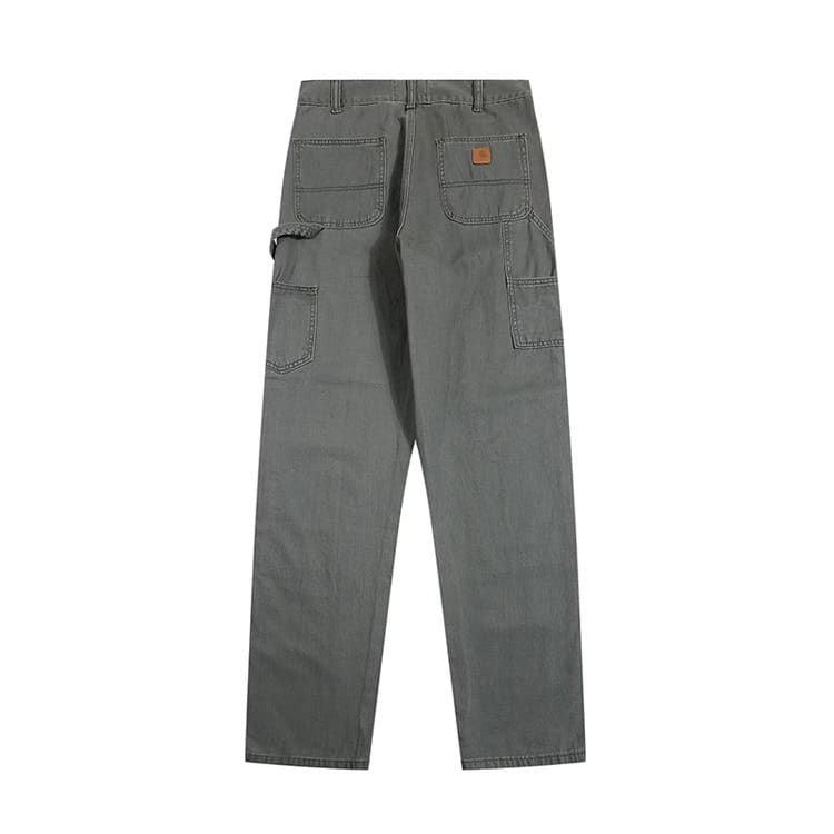 Carhartt Washed Canvas Overalls Straight Fit