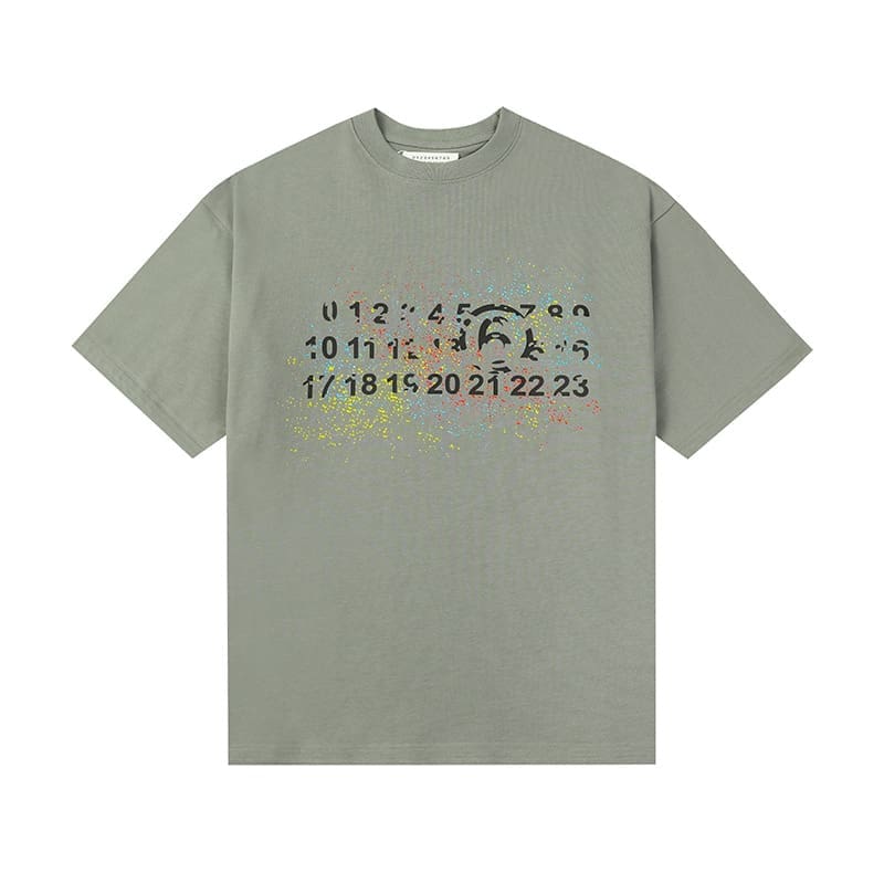 Maison Margiela MM6 Digital Pattern Short Sleeve T-Shirt Series A