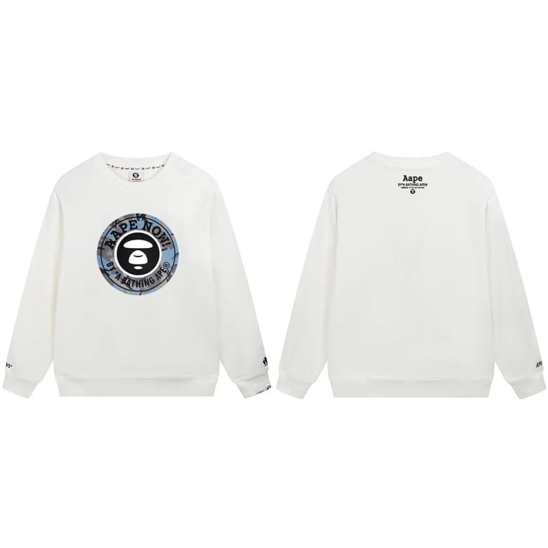 AAPE Ape Head Camouflage Loose Terry Hoodie for Men and Women