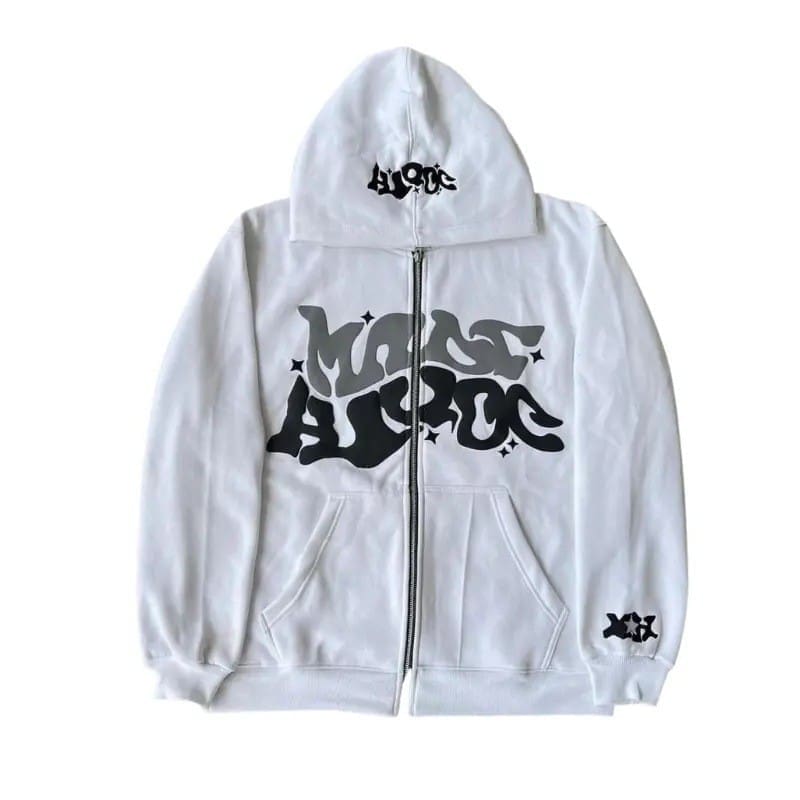 Letter Print Loose Sweatshirt Y2G Hip Hop Streetwear Pullover