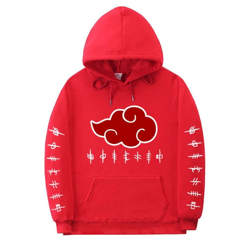 Naruto Sasuke Anime Printed Hooded Sweatshirt for Men and Women
