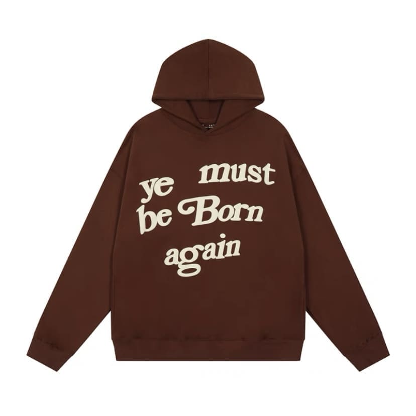 CPFM Kanye Foam Fleece Hoodie Trendy Loose Fit for Men