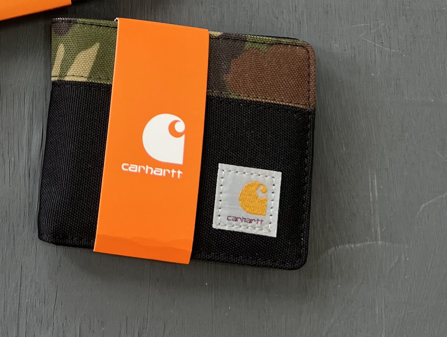 Carhartt Waterproof Wallet Coin Purse Durable Fabric