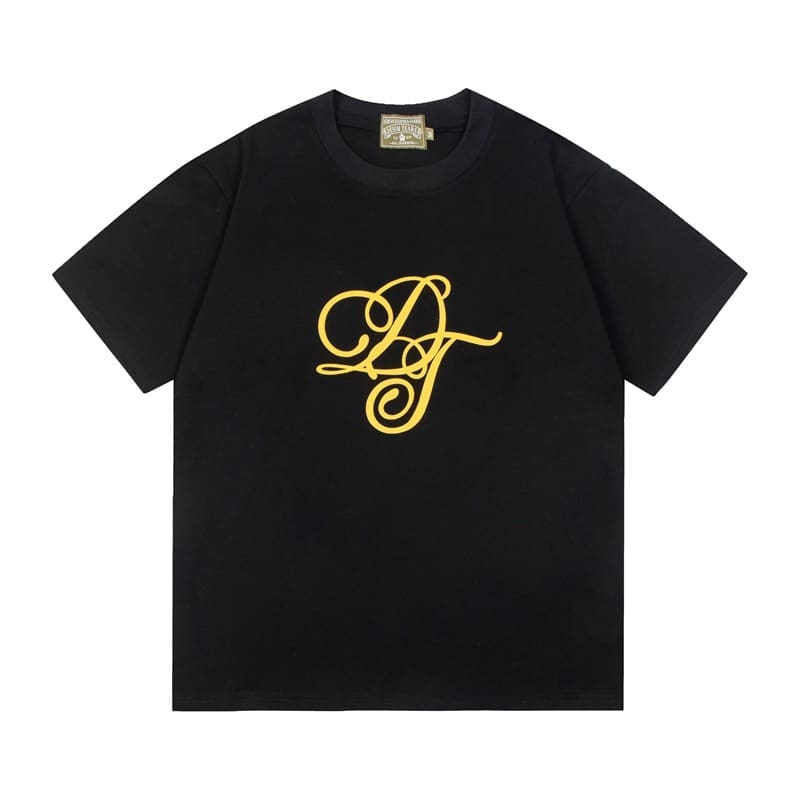 Denim Tears Hip Hop Pure Cotton Short Sleeve T-Shirt for Men and Women