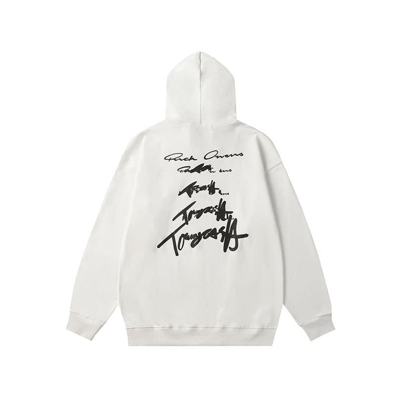 Maison Margiela MM6 Terry Hoodie Sweater Casual Wear for Men and Women