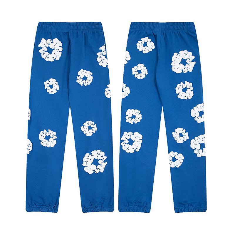 Denim Tears Embroidered Puff Print Sweatshirt and Sweatpants Set