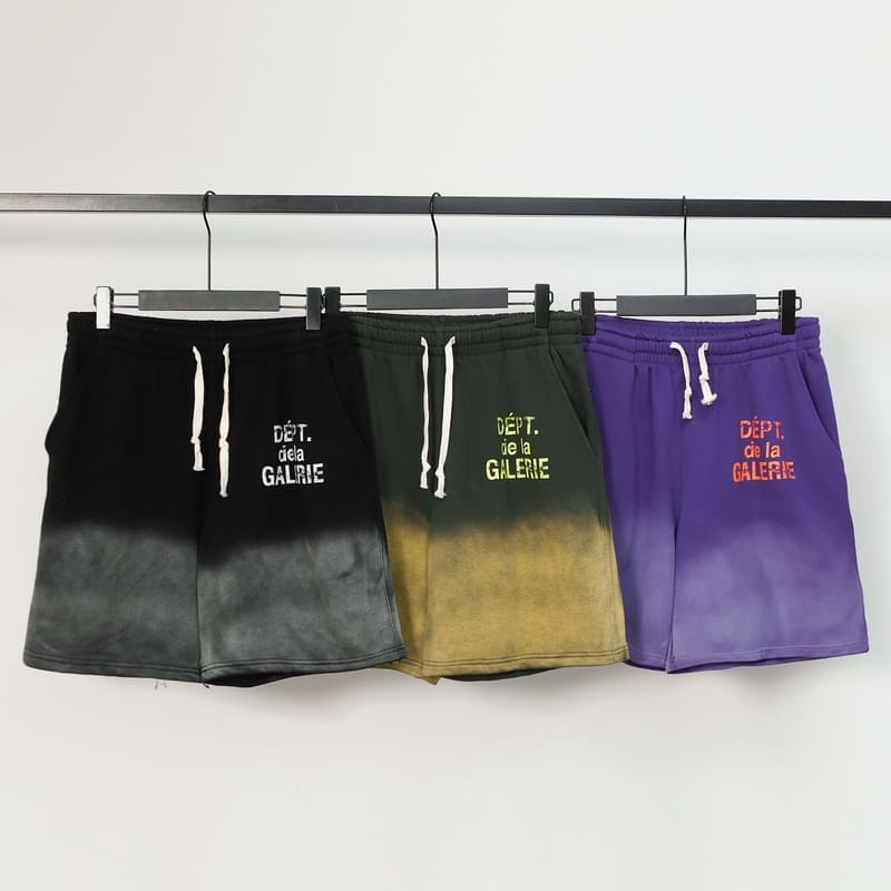 Gallery Dept Tie-Dye Gradient Shorts for Men