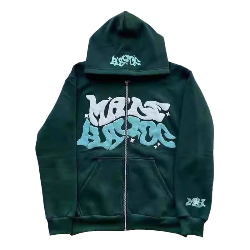 Letter Print Loose Sweatshirt Y2G Hip Hop Streetwear Pullover