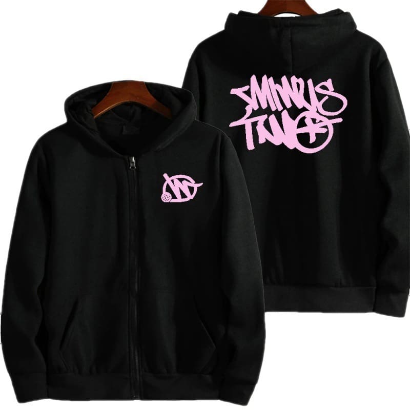 Letter Print Zipper Hoodie Coat Men’s and Women’s Spring Autumn Wear
