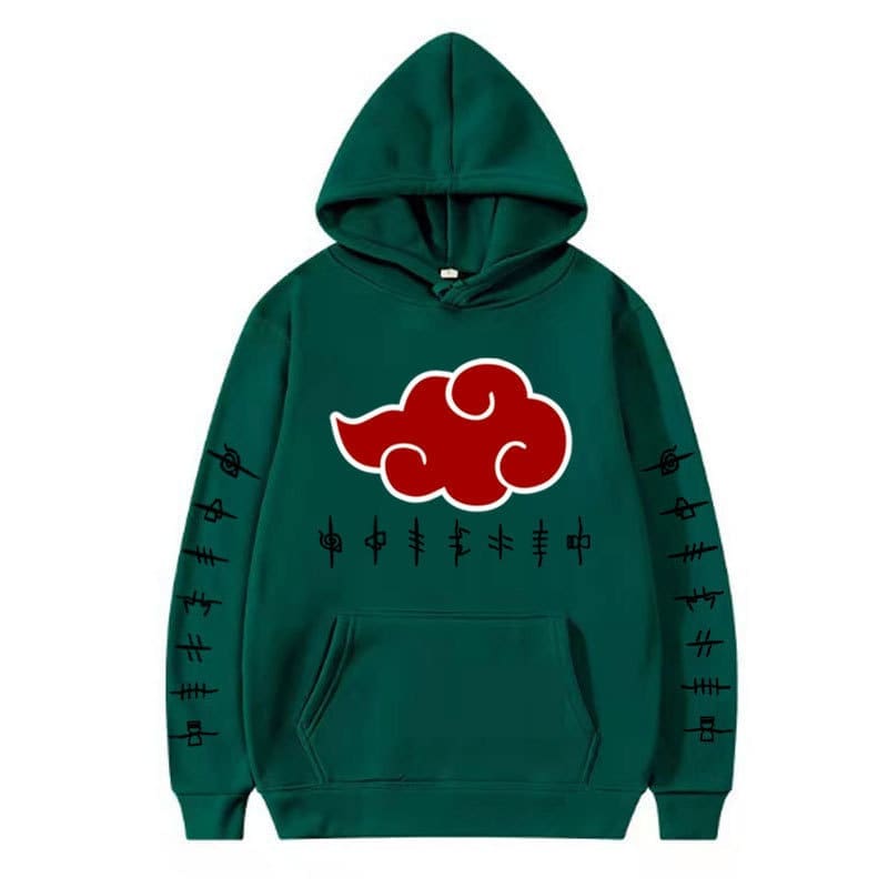 Naruto Sasuke Anime Printed Hooded Sweatshirt for Men and Women