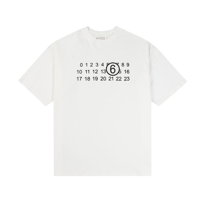 Maison Margiela MM6 Digital Pattern Short Sleeve T-Shirt Series A