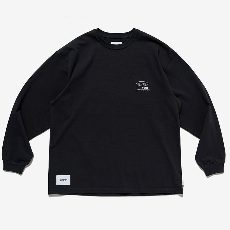 Fashion brand WTAPS casual loose round neck long-sleeved T-shirt men’s Japanese re-list Cityboy style pullover underwear top