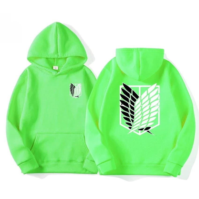 Attack on Titan Sweater Hooded Investigation Corps Hoodie Fashion