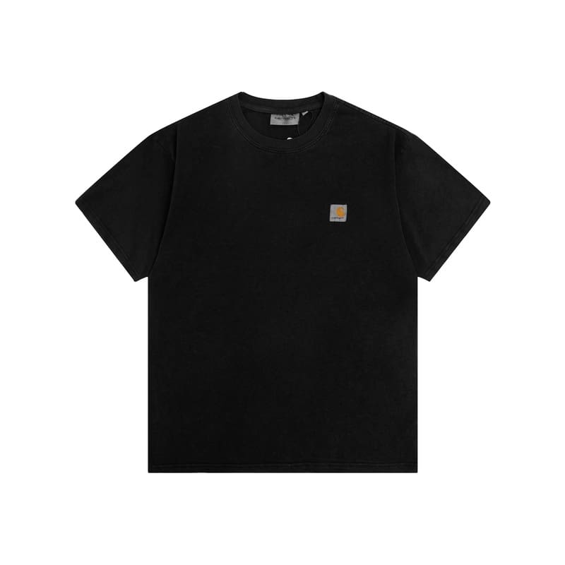 Carhartt Letter Embroidered Crew Neck T-Shirt Casual Style