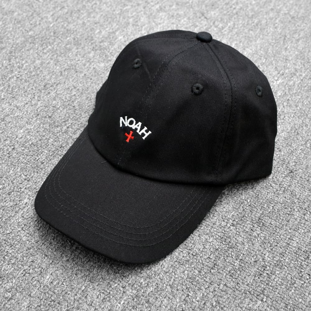 Noah Cross Embroidered Baseball Cap Green High Street Style