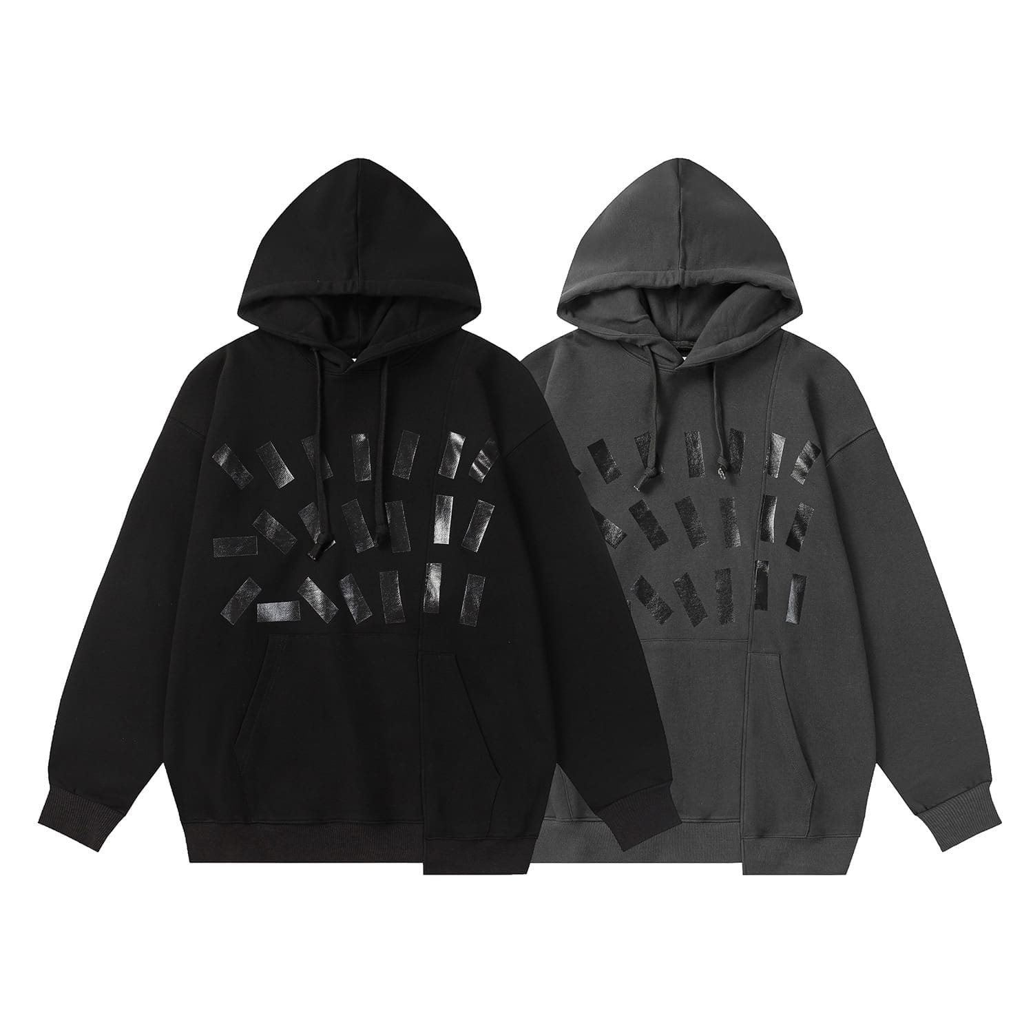 Maison Margiela MM6 Stitching Dislocation Loose Hoodie for Men and Women