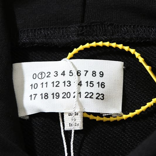 Maison Margiela MM6 Digital Print Loose Hoodie for Men and Women