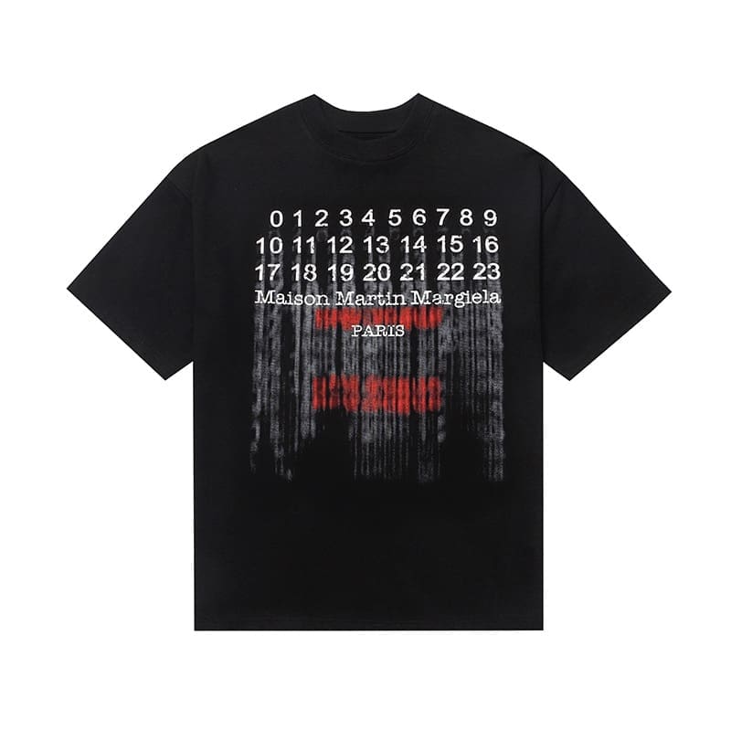 Maison Margiela MM6 Digital Pattern Short Sleeve T-Shirt Series A
