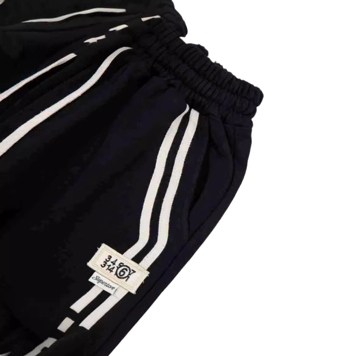 Maison Margiela MM6 Loose Digital Embroidery Sports Trousers