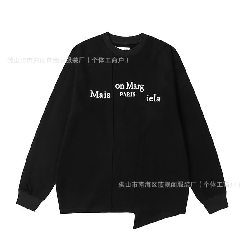 Maison Margiela MM6 Terry Round Neck Sweater for Men and Women