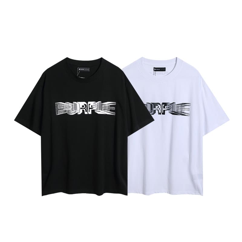 pu*re b*and letter print t-shirt high street cotton casual round neck