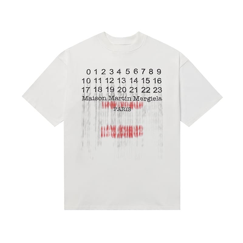 Maison Margiela MM6 Digital Pattern Short Sleeve T-Shirt Series A