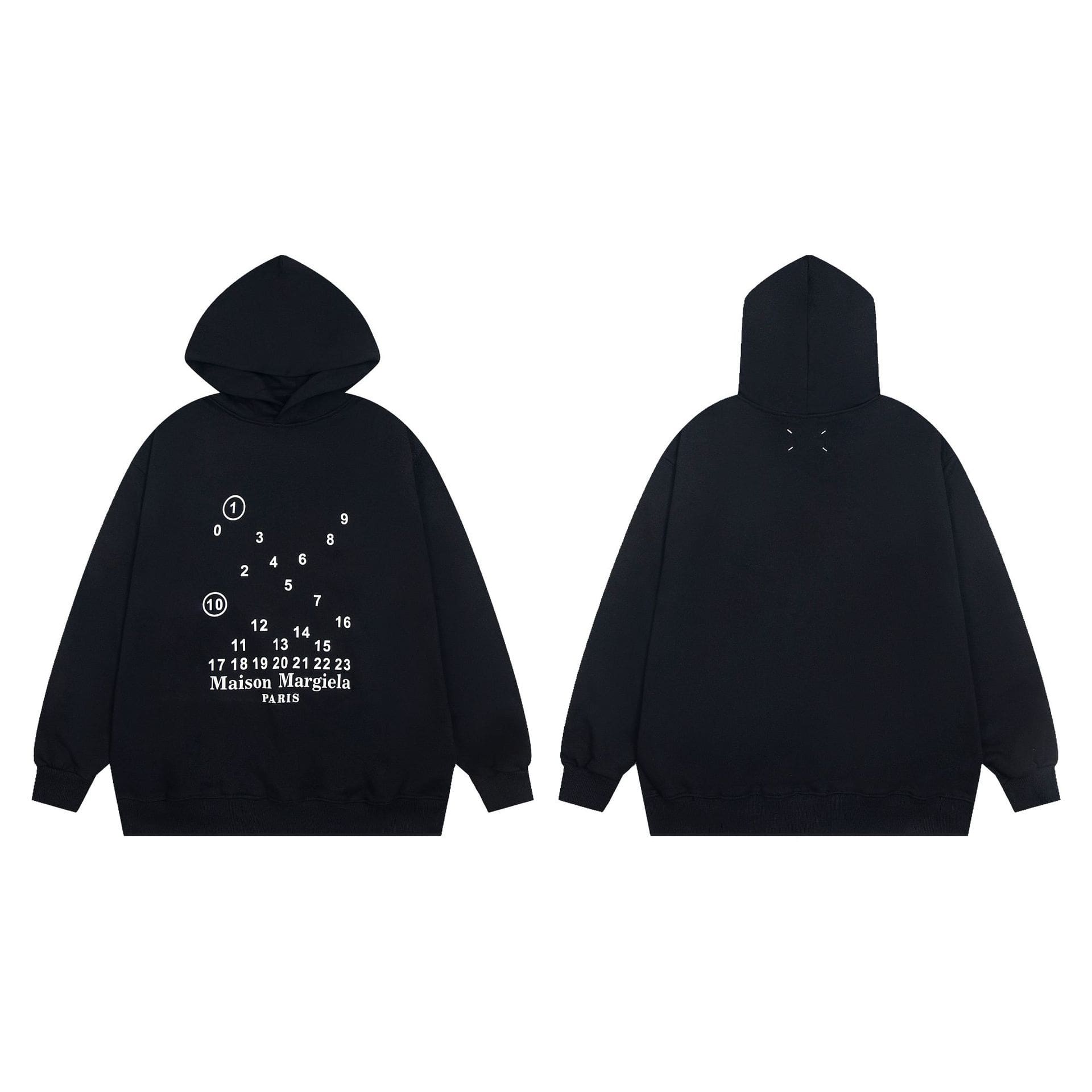 Maison Margiela MM6 Terry Hoodie Sweater for Men and Women