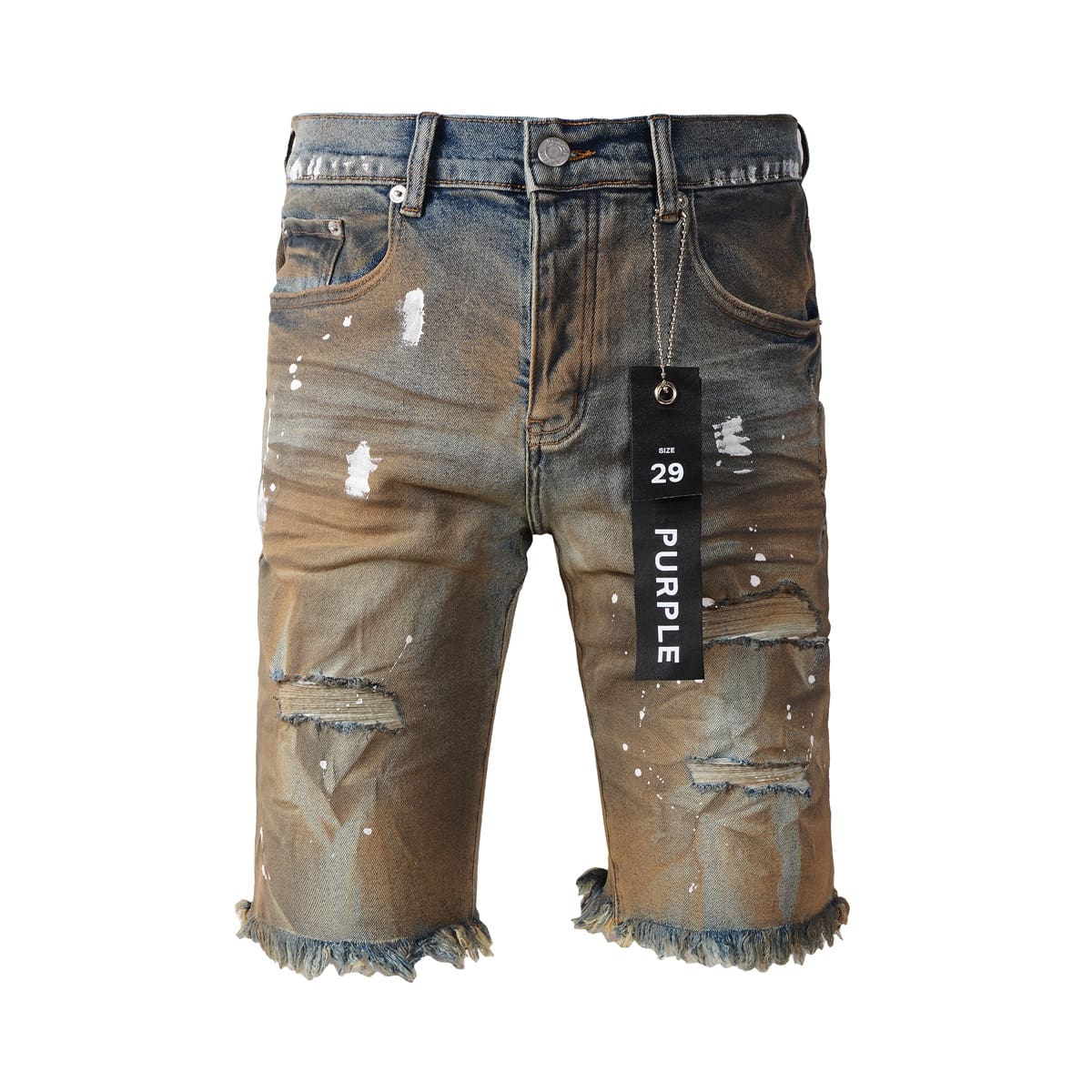 pu*re b*and denim shorts american high street style 5012