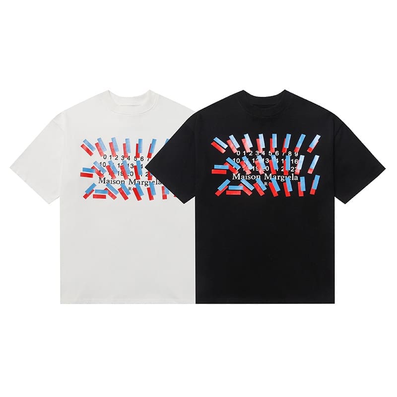 Maison Margiela MM6 Digital Pattern Short Sleeve T-Shirt Series A