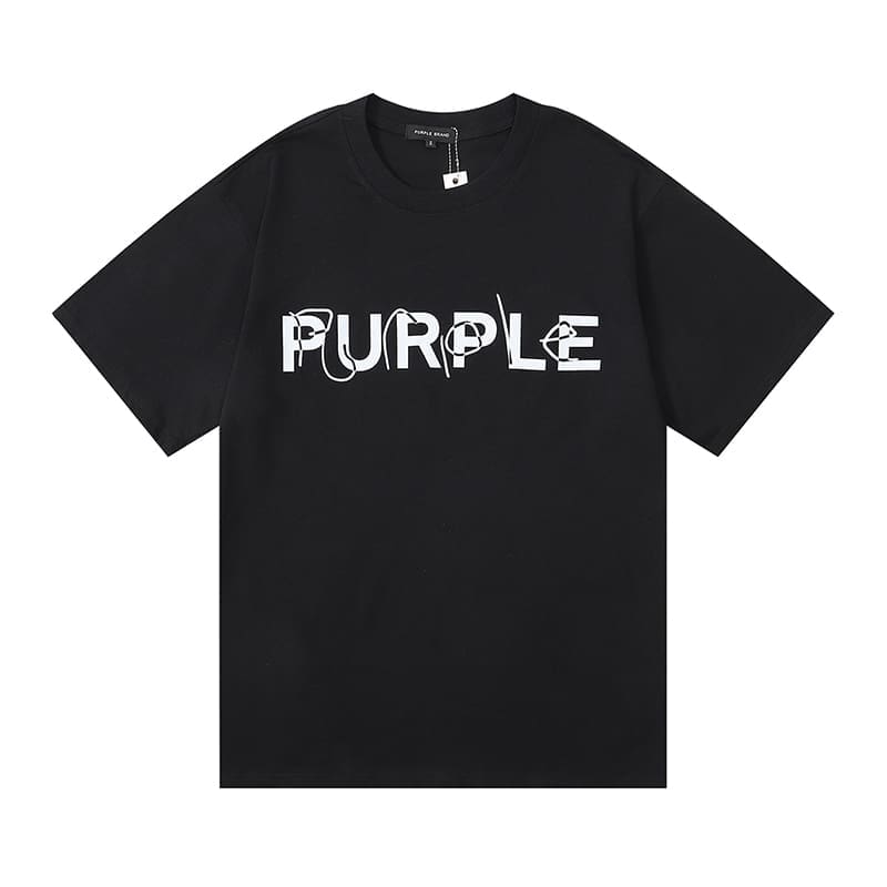 vlone fog pu*re b*and oil painting print t-shirt for men