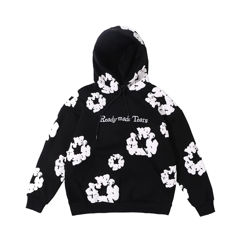 Denim Tears Embroidered Puff Print Sweatshirt and Sweatpants Set