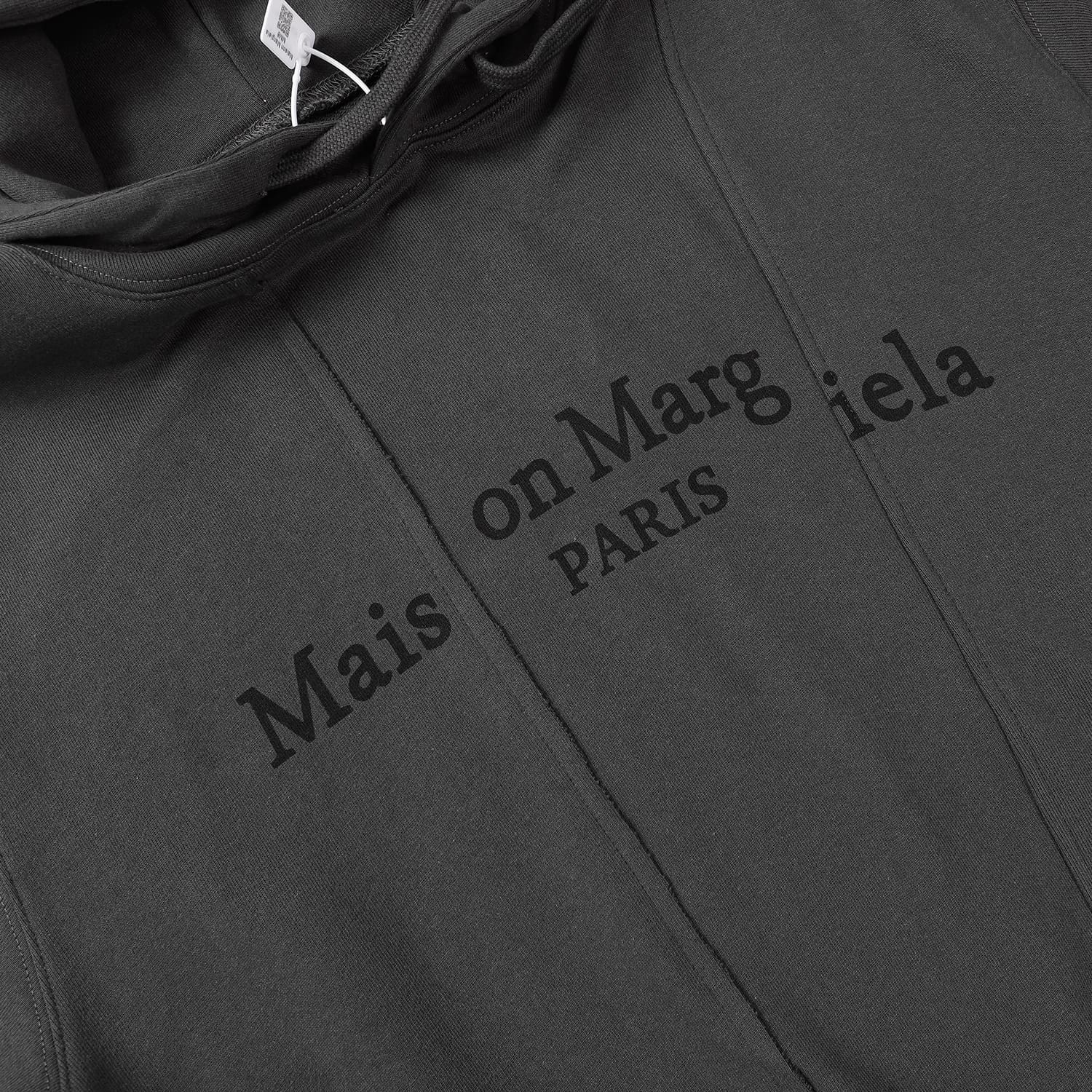 Maison Margiela MM6 Stitching Dislocation Loose Hoodie for Men and Women
