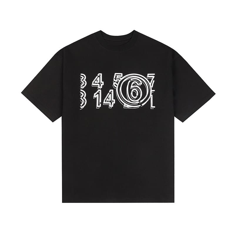 Maison Margiela MM6 Digital Pattern Short Sleeve T-Shirt Series A